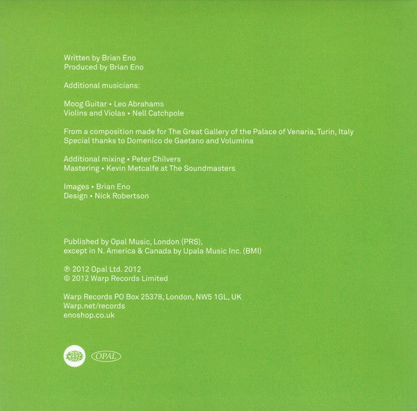 Brian Eno : Lux (CD, Album)