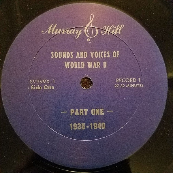 No Artist : The Sounds And Voices Of World War II (2xLP)