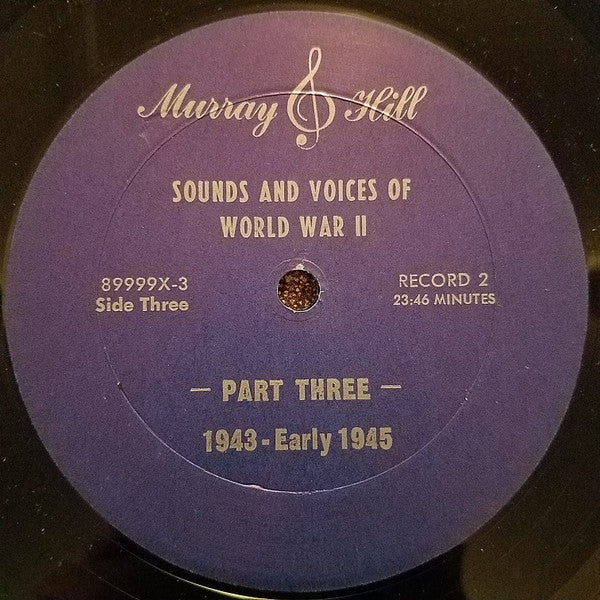 No Artist : The Sounds And Voices Of World War II (2xLP)