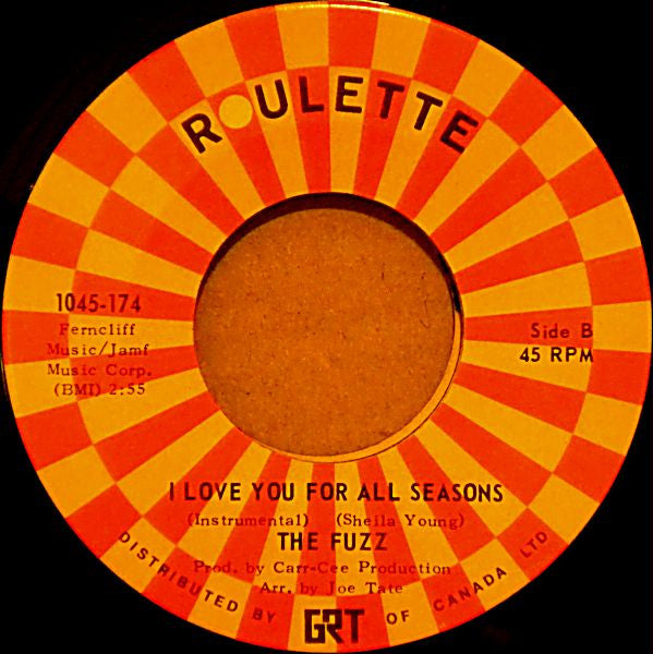 The Fuzz (4) : I Love You For All Seasons (7", Single)