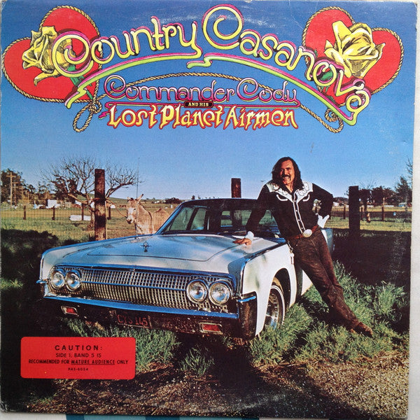 Commander Cody And His Lost Planet Airmen : Country Casanova (LP, Album)