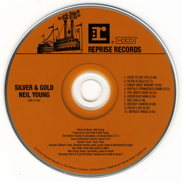 Neil Young : Silver & Gold (HDCD, Album)