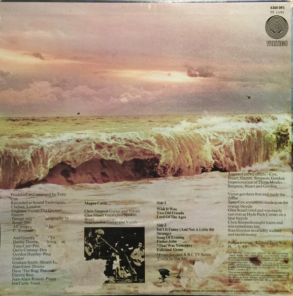 Magna Carta : Lord Of The Ages (LP, Album)
