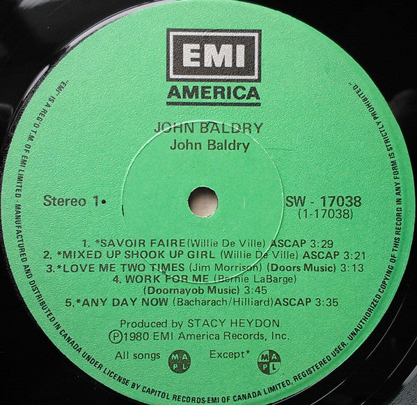 Long John Baldry : Long John Baldry (LP, Album)