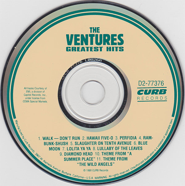 The Ventures : Greatest Hits (CD, Comp)