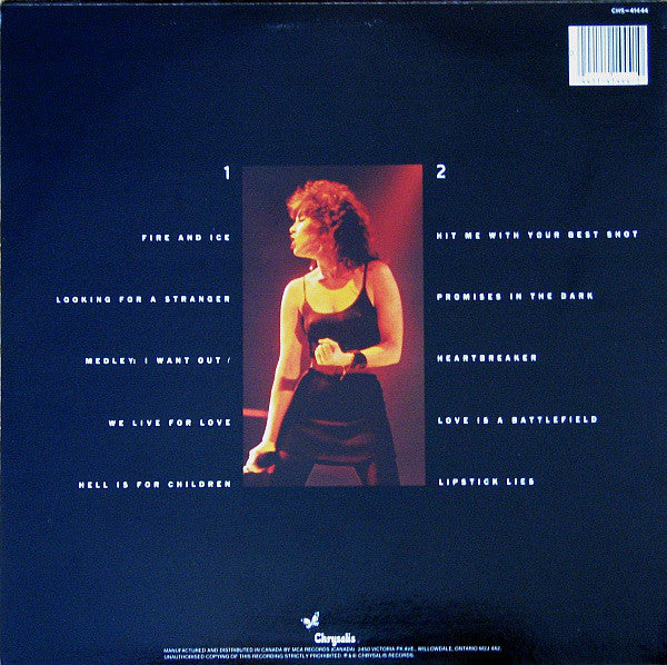 Benatar* : Live From Earth (LP, Album)