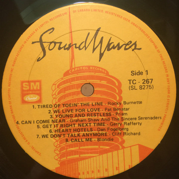 Various : Sound Waves - Today's Top Hits And Stars (LP, Comp)