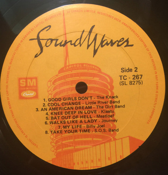 Various : Sound Waves - Today's Top Hits And Stars (LP, Comp)