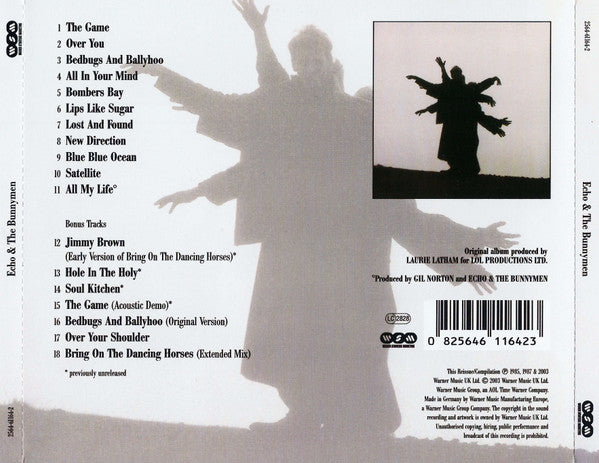 Echo & The Bunnymen : Echo & The Bunnymen (CD, Album, RE, RM, O-C)