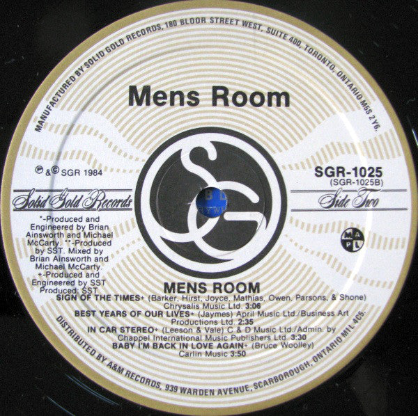 Mens Room : Mens Room (LP, Album)