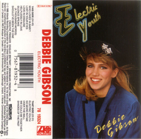 Debbie Gibson : Electric Youth (Cass, Album, Dol)