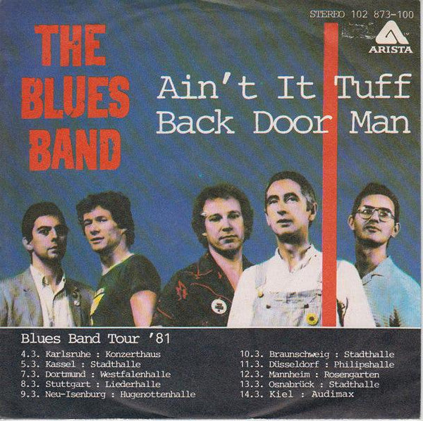 The Blues Band : Ain't It Tuff / Back Door Man (7")