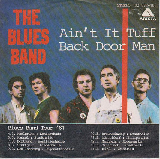 The Blues Band : Ain't It Tuff / Back Door Man (7")