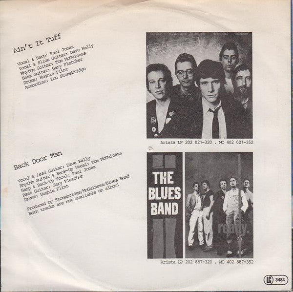 The Blues Band : Ain't It Tuff / Back Door Man (7")