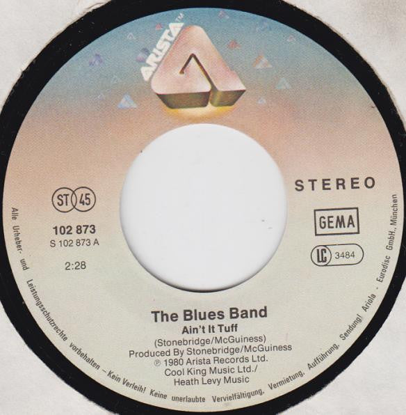 The Blues Band : Ain't It Tuff / Back Door Man (7")