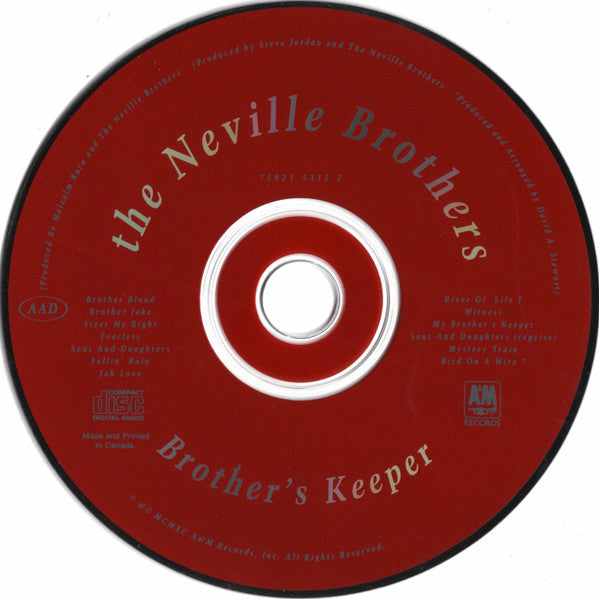 The Neville Brothers : Brother's Keeper (CD, Album)