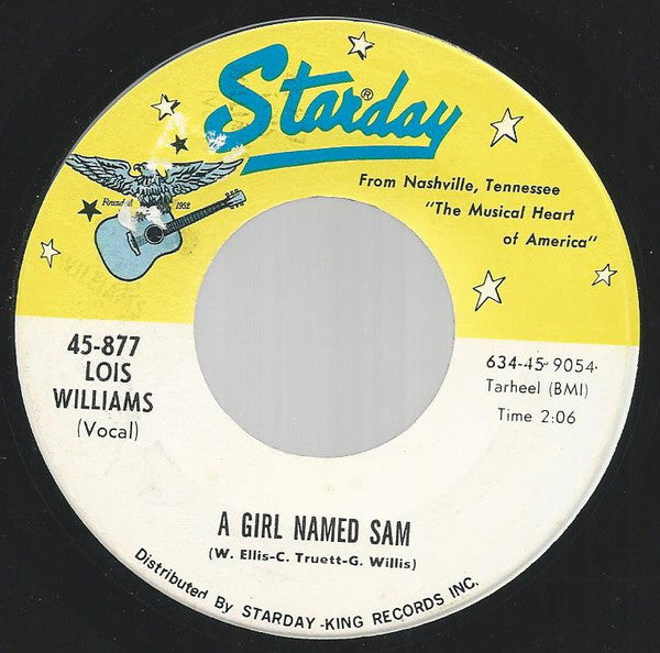 Lois Williams : A Girl Named Sam / We've Got Another Chance (7", Single)