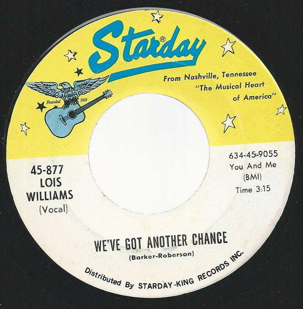 Lois Williams : A Girl Named Sam / We've Got Another Chance (7", Single)