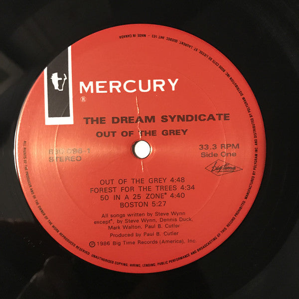 The Dream Syndicate : Out Of The Grey (LP, Album)