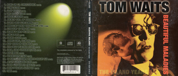 Tom Waits : Beautiful Maladies - The Island Years (CD, Comp, Club)