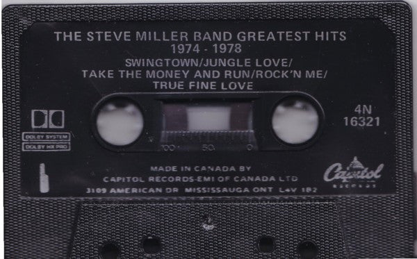 Steve Miller Band : Greatest Hits 1974-78 (Cass, Comp, RE)