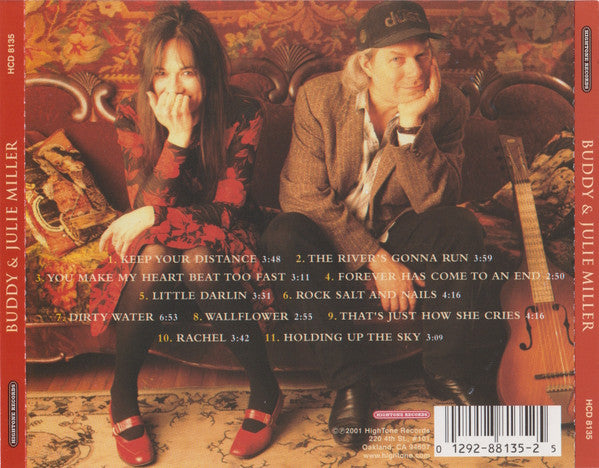 Buddy & Julie Miller : Buddy & Julie Miller (CD, Album)