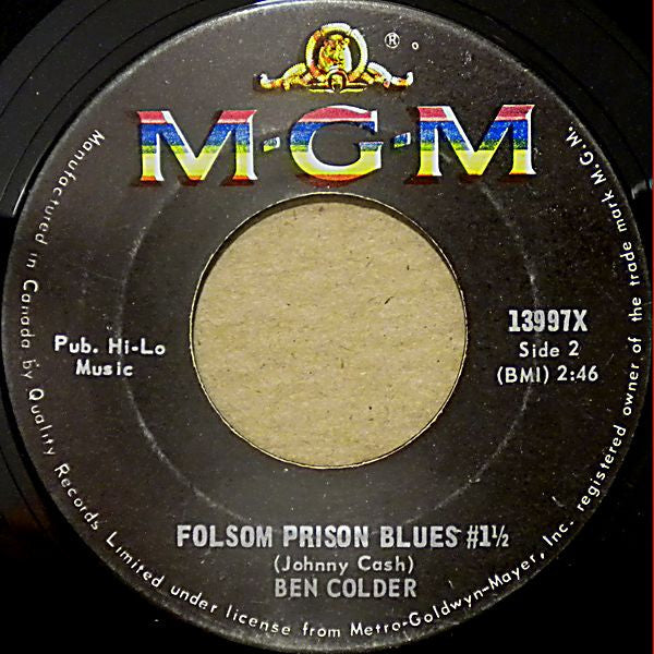 Ben Colder : Harper Valley P.T.A. (Later That Same Day) (7", Single)