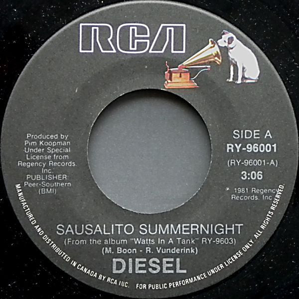 Diesel (5) : Sausalito Summernight (7", Single)