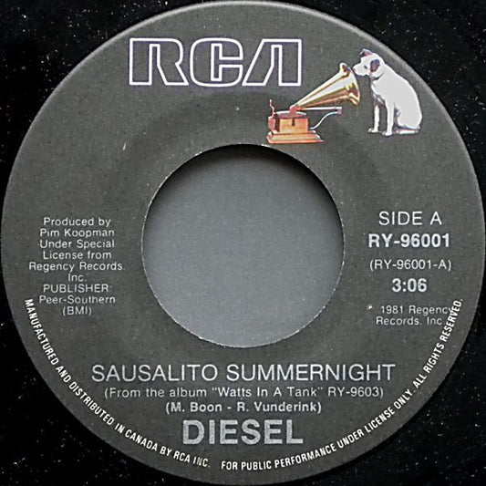 Diesel (5) : Sausalito Summernight (7", Single)