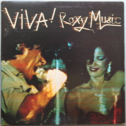 Roxy Music : Viva! The Live Roxy Music Album (LP, Album, PR )