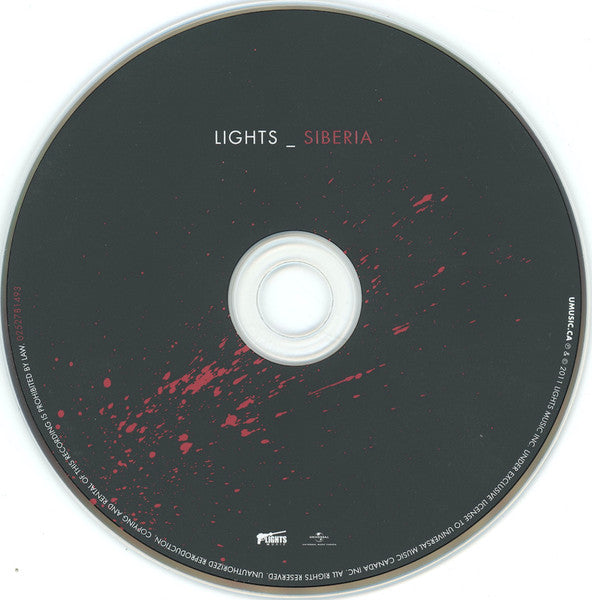 Lights (5) : Siberia (CD, Album, Gat)