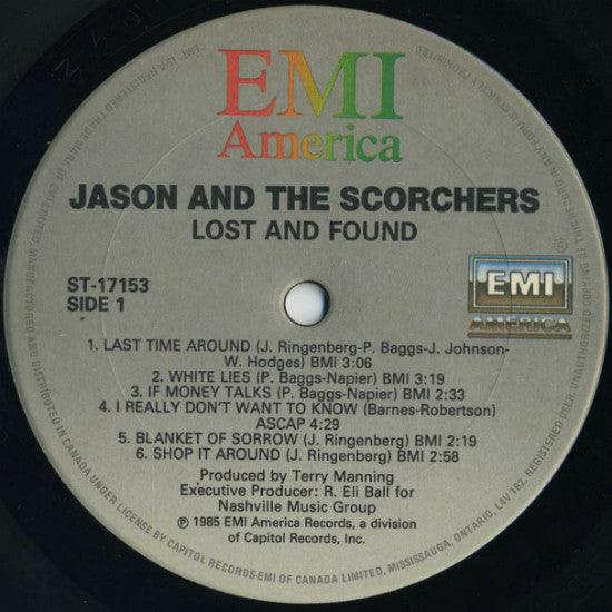 Jason & The Scorchers : Lost & Found (LP, Album)