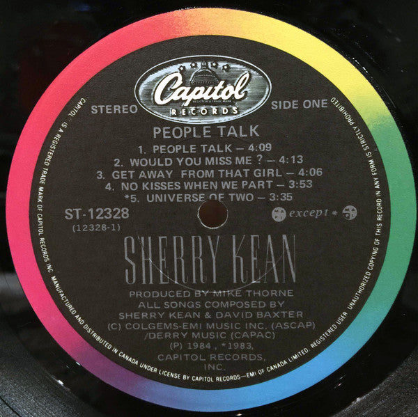 Sherry Kean : People Talk (LP, Album)