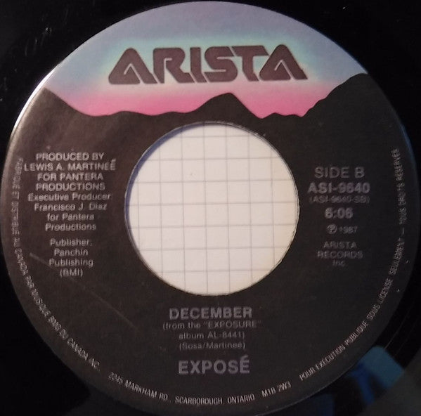 Exposé : Seasons Change (7")