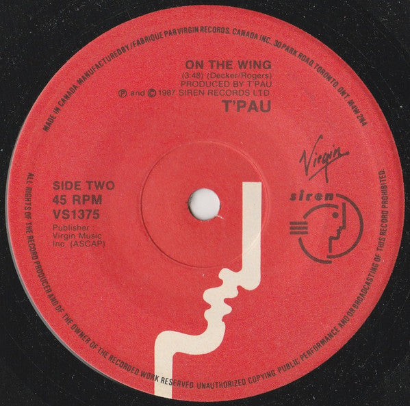 T'Pau : Heart And Soul (7")