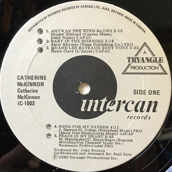 Catherine McKinnon : Catherine McKinnon (LP, Album)
