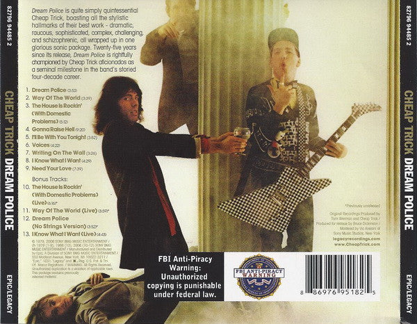 Cheap Trick : Dream Police (CD, Album, RE, RM, RP)