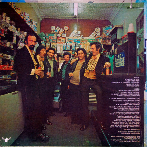 The Belmonts : Cigars, Acappella, Candy (LP, Album, Mon)