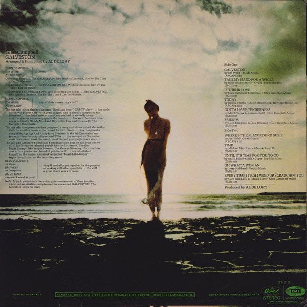 Glen Campbell : Galveston (LP, Album)