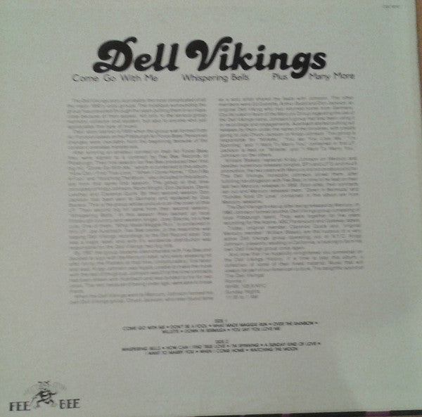 The Dell-Vikings : Come Go With Me, Whispering Bells, Plus Many More (LP, Comp)