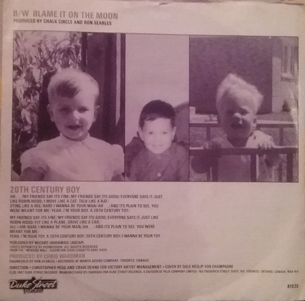 Chalk Circle : 20th Century Boy (7")