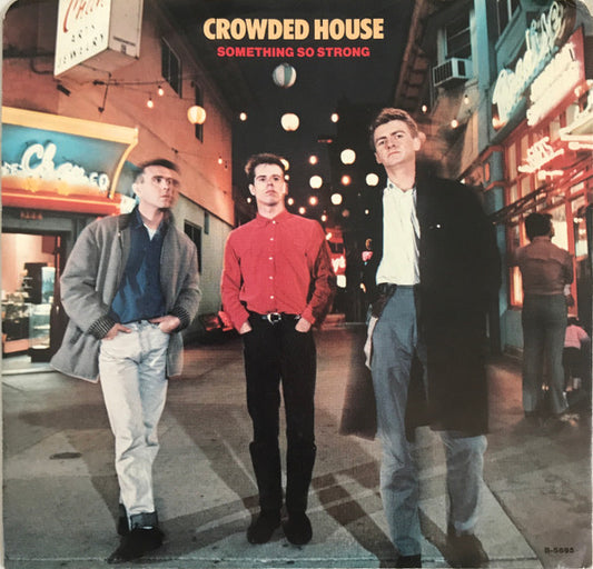 Crowded House : Something So Strong (7", Single)