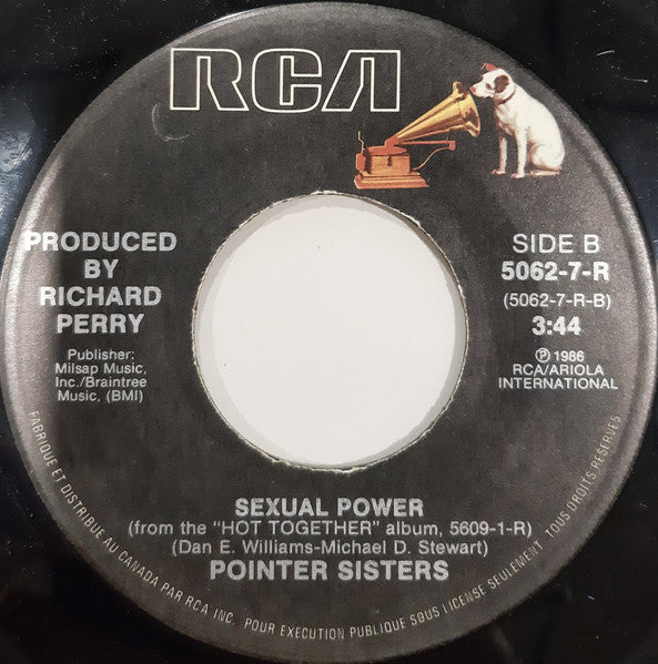 Pointer Sisters : Goldmine (7")