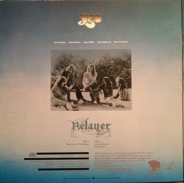 Yes : Relayer (LP, Album, Gat)