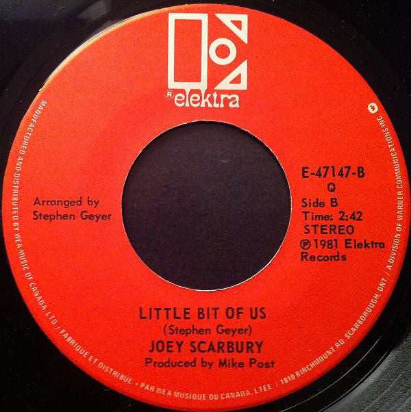 Joey Scarbury : Theme From "Greatest American Hero" (Believe It Or Not) (7", Single)
