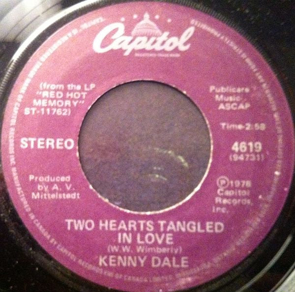 Kenny Dale : Let's Make Love (7")