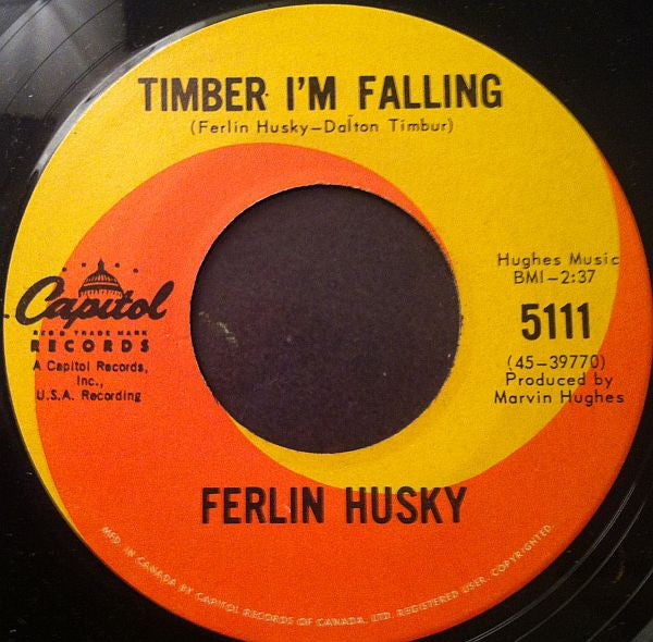 Ferlin Husky : Timber I'm Falling (7")