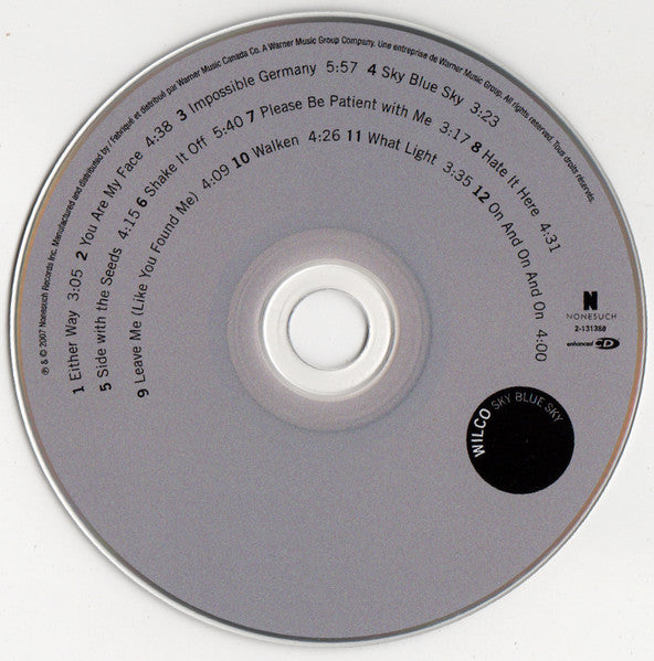 Wilco : Sky Blue Sky (CD, Album, Enh)