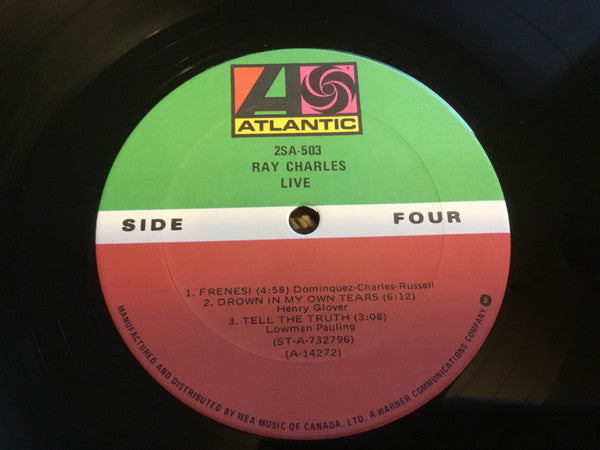 Ray Charles : Ray Charles Live (2xLP, Comp, Gat)