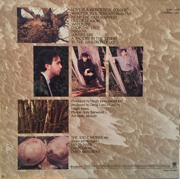 The Icicle Works : The Icicle Works (LP, Album, RP)